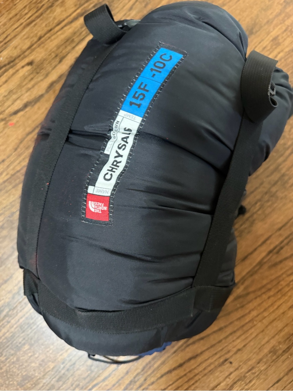 The North Face Black Chrysalis 15F -10C Sleeping Bag